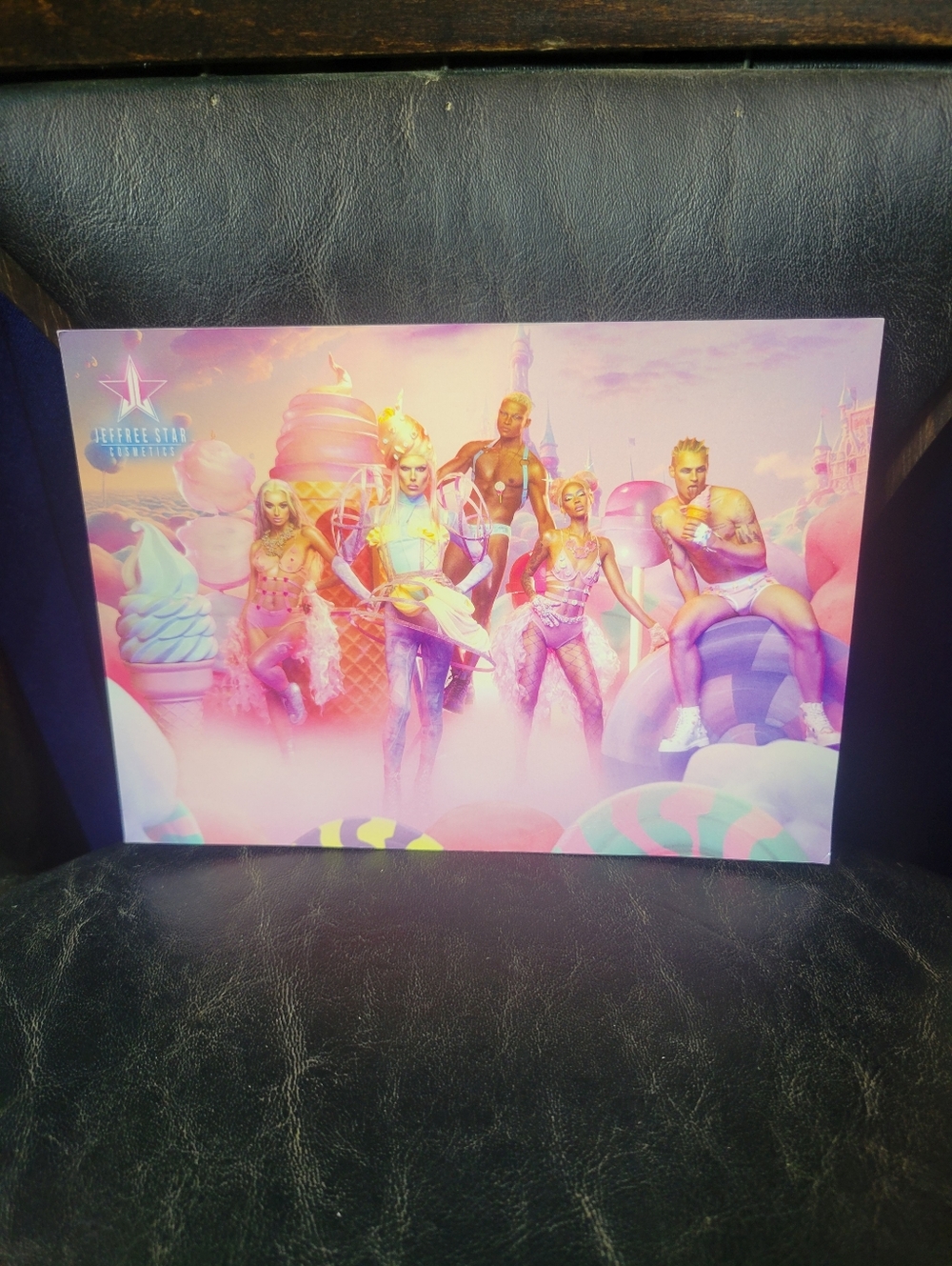 Jeffree Star Pink Fantasy Pop Art Print Card